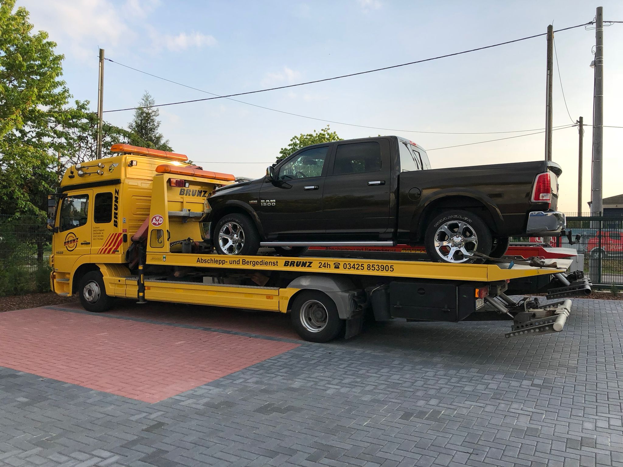 Abschleppdienst für PKW 