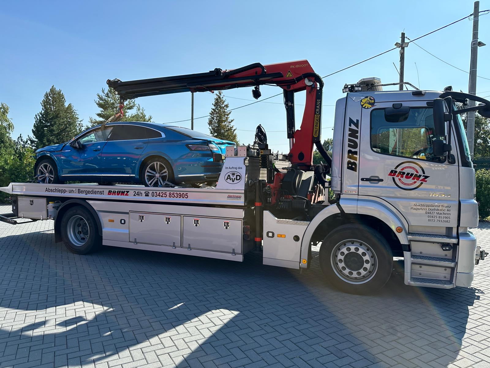 24h Abschleppdienst im Raum Machern